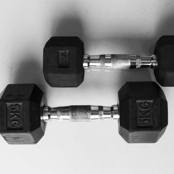 Hex Dumbbells Pair 5kg