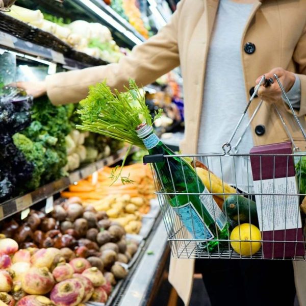 Premium Grocery Essentials Basket